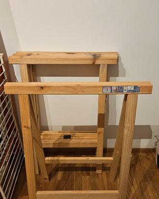 supporti legno caprette 
