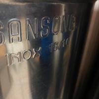 Bidoni acciaio inox Sansone 200 litri