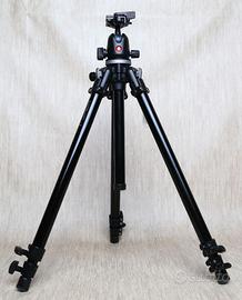 Treppiedi Manfrotto Saba ST5 + Manfrotto 496rc2