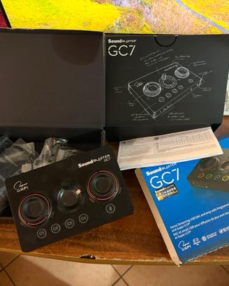 Sound Blaster GC7 – Pari al nuovo + accessori