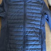 Giubbotto davanti piumino light e dietro neoprene