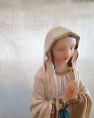 Statuetta Madonna di Lourdes in Resina