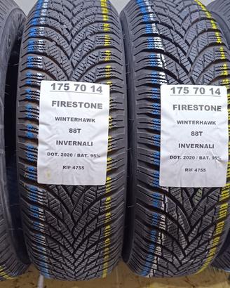 4 GOMME 175 70 14 FIRESTONE INV RIF4755