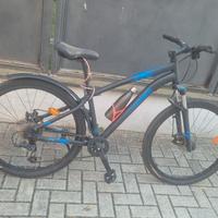 Bici Mtb Rockrider ST 120 nero-azzurro 27,5"
