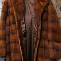 pelliccia di visone orizzontale, femm. 