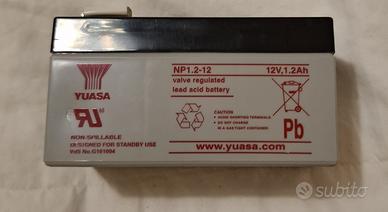 Batteria YUASA NP1.2-12 1,12 12 per sirena