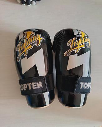 Guantoni Neri Top Ten Kickboxing Point Fighting  L