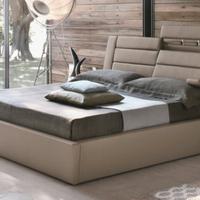 Letto matrim. over size rete 195*160 contenitore