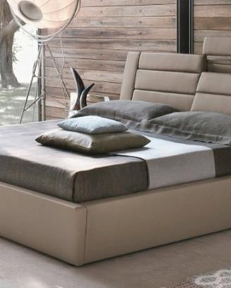 Letto matrim. over size rete 195*160 contenitore