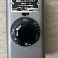 Termostato industriale vintage General Electric