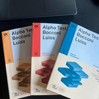 Set manuali Alpha Test Bocconi Luiss