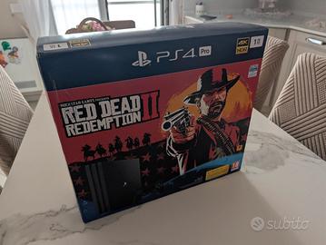 Sony PlayStation PS4 Pro 1TB Red Dead Redemption