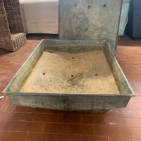 Antiche fioriere di rame