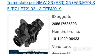 Termostato bmw x3