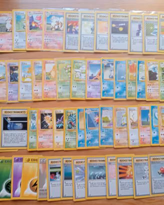 Pokemon Lotto Set Base Semicompleto ITA