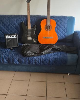 chitarra elettrica  + classica