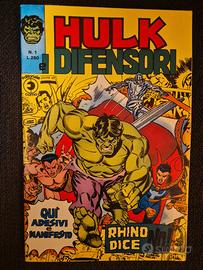 Lotto 29 Fumetti HULK e i DIFENSORI - Editoriale C