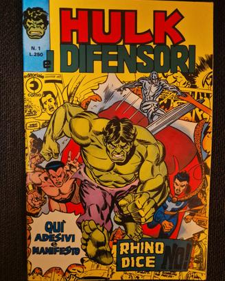 Lotto 29 Fumetti HULK e i DIFENSORI - Editoriale C