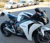 Honda CBR 1000 bicolore
