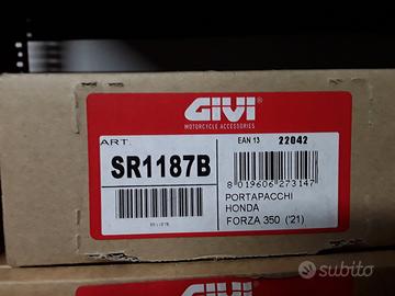 SR1187B portapacchi Givi Honda Forza 125 350