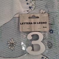 lettera in legno 