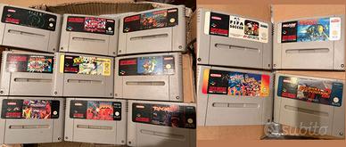 Giochi SNES Super NINTENDO Anni 90 Funzionanti