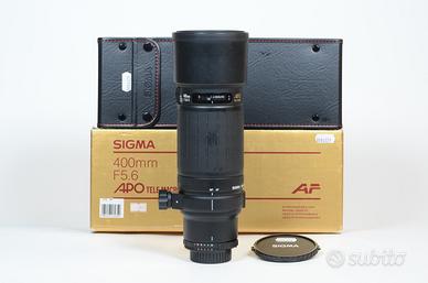 NIKON 400 5,6 AF Apo Telit macro Sigma x Nikon