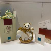 Thun addobbo vintage Teddy sul cavallo a dondolo,
