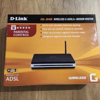 D-Link DSL-2640B Modem/Router Wireless G ADSL2+