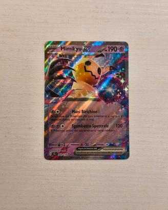 carta pokemon mimikyu ex 
