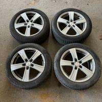 4 ruote gomme + cerchi per Ford C-Max 205/55/16