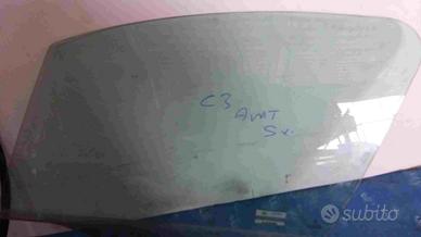 VETRO SCENDENTE ANTERIORE SINISTRO CITROEN C3 2Â°