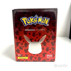 Pokemon Moneta Argento IPZS Poste Italiane