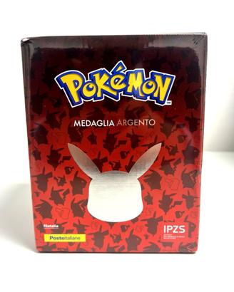 Pokemon Moneta Argento IPZS Poste Italiane