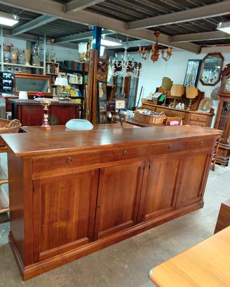 credenza legno massello