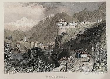 INCISIONE ORIGINALE ROVERETO