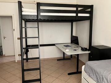 Letto soppalco neri Stora Ikea