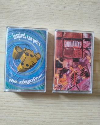 DUE MUSICASSETTE INSPIRAL CARPETS GODFATHERS
