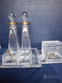 Set da tavola anni ‘80 Kristall Krisla