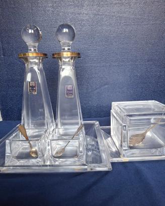 Set da tavola anni ‘80 Kristall Krisla