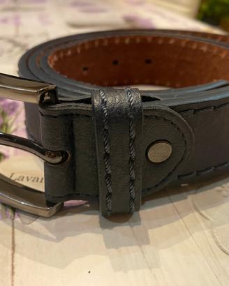 Cintura Uomo Colore Blu 130cm