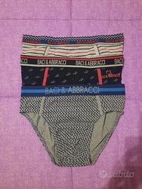 Set 3 slip Baci&Abbracci da uomo