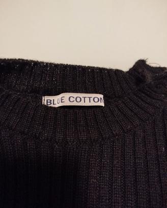 Maglione uomo nero Blue Cotton