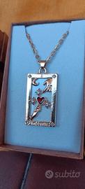 Collana ciondolo Carta The Lovers