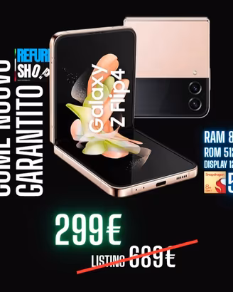 Samsung Galaxy Z Flip4 512GB 8GB Ram COME NUOVO
