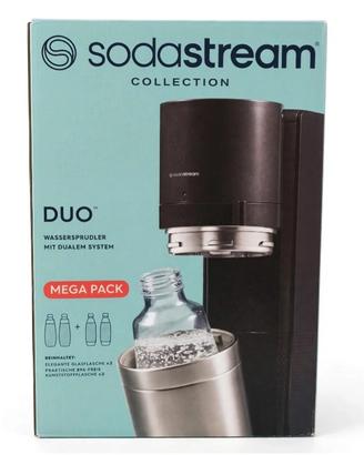 Sodastream Duo Mega Pack con 4 Bottiglie Nuovo