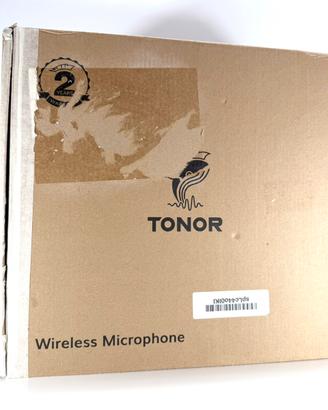TONOR Wireless System 4 Microfoni Nuovi