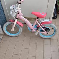 Bicicletta pricipesse  per bambine 3-7 anni 
