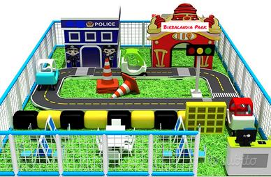 Circuito per Baby Cars per Sala Feste e Luna Park