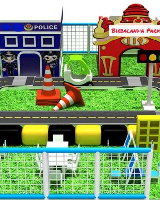 Circuito per Baby Cars per Sala Feste e Luna Park